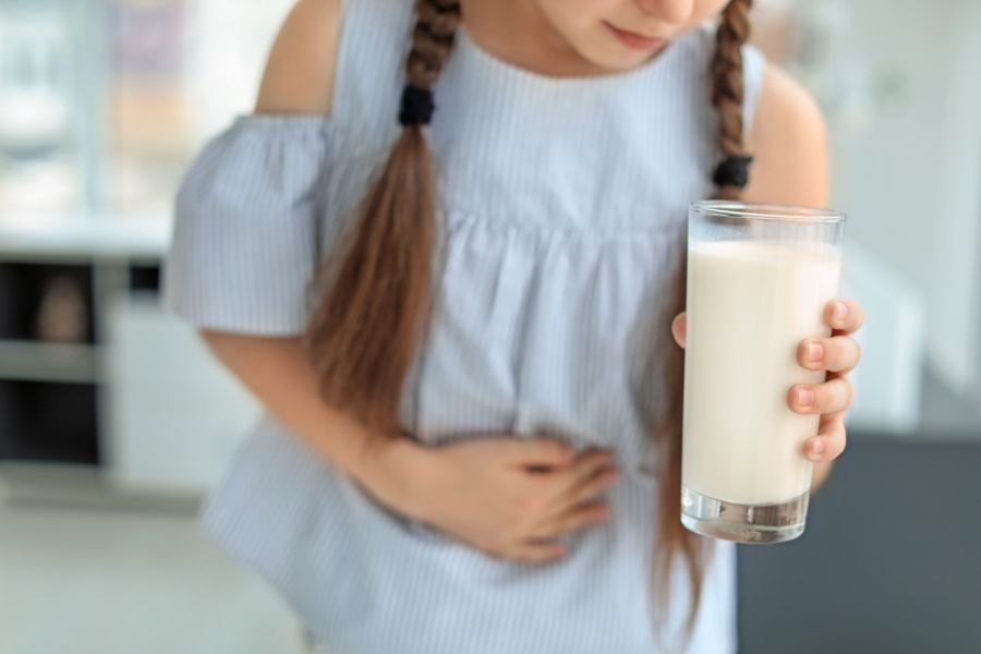 allergie alimentaire au lait de vache de l'enfant