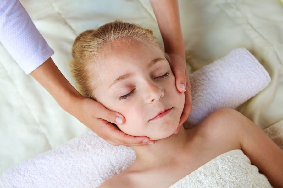 massage enfant