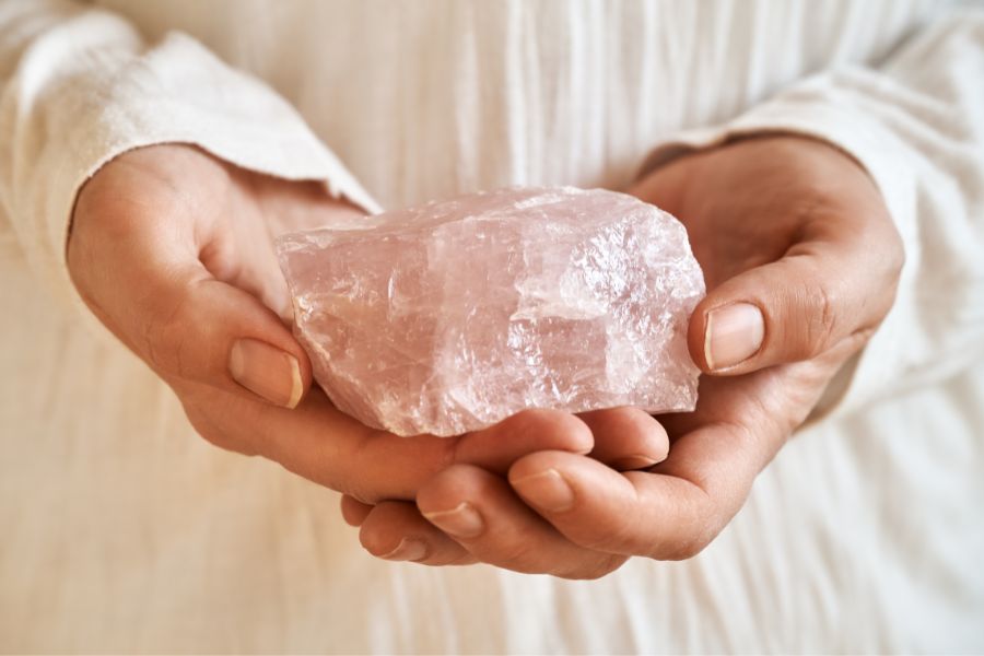 quartz rose et fertilité