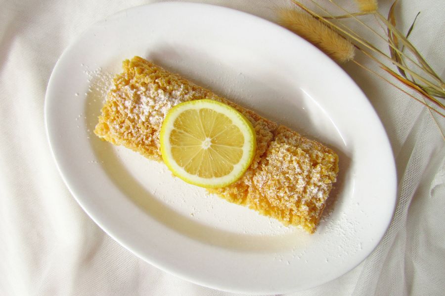 cake au yaourt végétal et citron