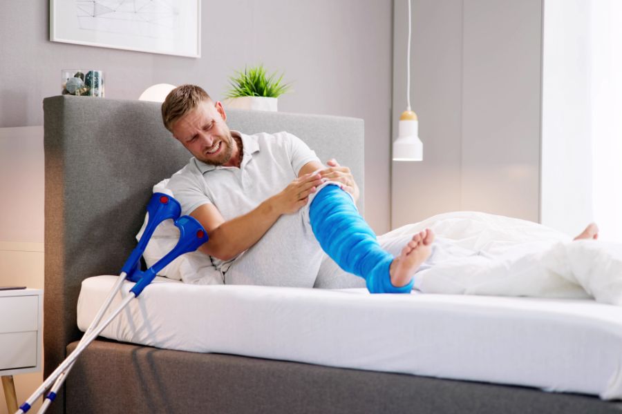 fracture au pied et osteopathie