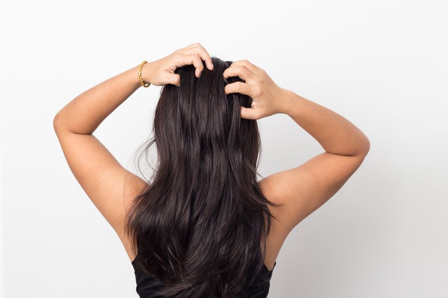 cheveux en bonne santé