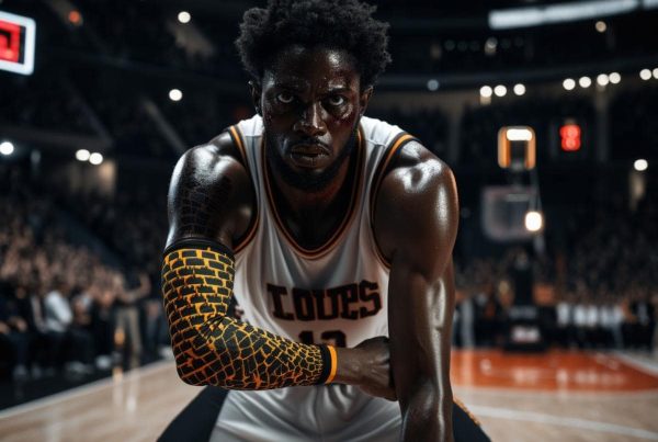 manchon de compression au basket