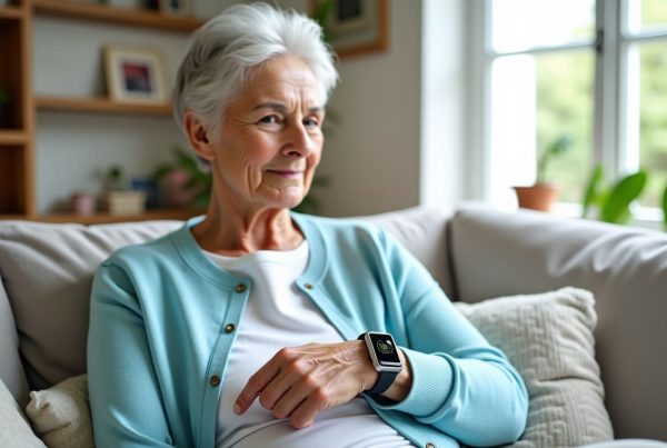 montre connectée avec bouton sos pour senior