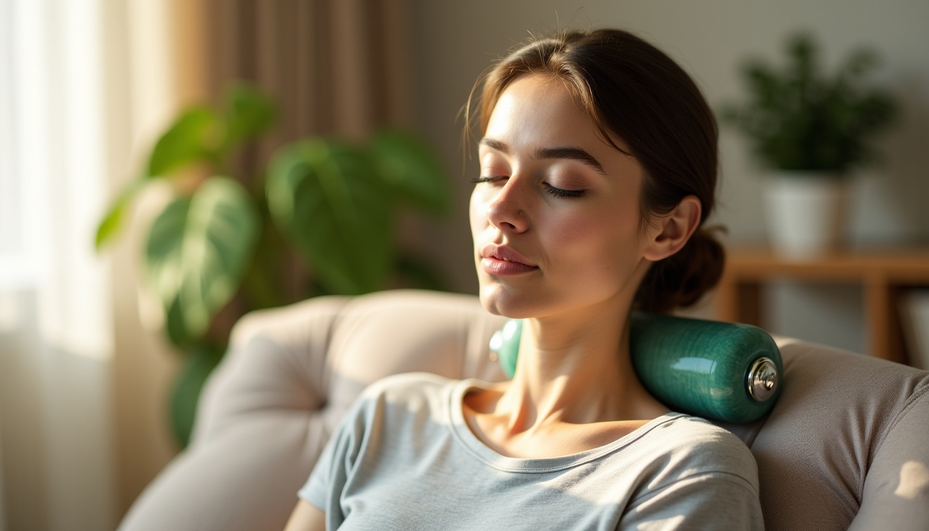 le rouleau de massage visage